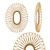 Rattan Mirror Set: Stylish and Functional 3D model small image 4