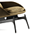 Modern Field Lounge Chair 3D model small image 3