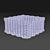 Versatile Storage Solution - 250x250x125 mm Wire Basket 3D model small image 4
