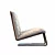 Elegant MOS Lounge Chair: Unique Design, Wood Frame 3D model small image 5