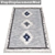 Luxury Carpet Set: High Quality Textures 3D model small image 3