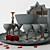 Elegant Decor Set: 991K+ Polygons 3D model small image 2