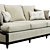 Elegant Morrissey Stuart Sofa 3D model small image 2