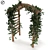 Ivy-Laced Arbor: Perfect for Outdoor Scenes! 3D model small image 2