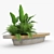 Floral Bench: Stylish Garden Seating 3D model small image 5