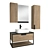 Luxury Bathroom Furniture Set "Comforty Cologne 90 3D model small image 1