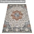 Luxury Carpet Set: High-Quality Textures for Close and Distance Shots 3D model small image 3