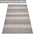 Luxury Carpet Set: Textured & Versatile 3D model small image 3