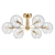 Modern Brass Ceiling Light 3D model small image 1