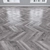 Parquet Oak: Herringbone, Linear, Chevron 3D model small image 4