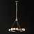 Elegant Marilyn Chandelier 3D model small image 2