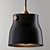 Euro Industrial Mini Pendant: Modern Elegance at Its Best 3D model small image 4