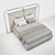 Morpheus Capital Paradise Double Bed 3D model small image 3