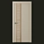 Premium Twinwood 1: Elegant Interior Door 3D model small image 1