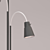 Modern Three-Point Floor Lamp 3D model small image 4