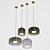 Modern Pendant Light Fixture: 3ds Max + FBX + OBJ 3D model small image 3