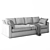 Stylish Albany Sofa: Comfort Meets Elegance 3D model small image 3