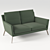 Minimalist Luxury: Casadesus Ava Sofa Set 3D model small image 6