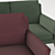 Minimalist Luxury: Casadesus Ava Sofa Set 3D model small image 9