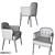 Elegant Porada Chair 3D model small image 4