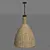 Title: Panama Woven Pendant Light - 24 3D model small image 9