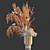 Everlasting Elegance: Dried Plant Bouquet 3D model small image 7