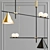 Elegant Pendant Lamp Collection 3D model small image 3