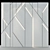 Modern Elegance Wall Panel 3D model small image 2