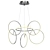 AROS Pendant LED Light with Remote Control 3D model small image 1