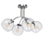 Millbrook 4-Light Dome Chandelier 3D model small image 1