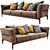 Flexform Adda: Versatile 3D Sofa 3D model small image 2