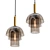 Elegant Coniac Pendant Lamp 3D model small image 1