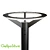 Street and Park Luminaire B1 OM  Modern and Efficient Outdoor Lighting 3D model small image 1