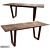 Logan Expandable Dining Table: Versatile Elegance for Every Meal 3D model small image 2