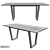 Logan Expandable Dining Table: Versatile Elegance for Every Meal 3D model small image 3