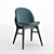 Elegant Porada Lip Dining Chair 3D model small image 1