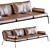 Happy Sofa: Elegant, Stylish, and Comfortable 3D model small image 4