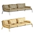Happy Sofa: Elegant, Stylish, and Comfortable 3D model small image 5