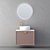 Sleek Bathroom Cabinet | No. 100 3D model small image 1
