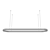 Shake Design Rail Lamp: Elegantly Modern 3D model small image 4