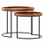 Versatile 2-Piece Nesting Tables 3D model small image 2