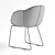 Sophisticated Merino Chair 3D model small image 5