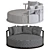 Icaro Curved Sofa: Elegant and Versatile 3D model small image 4