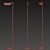 Tall Tree LED Floor Lamp 3D model small image 4