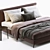Elevate Your Sleep with Meridiani Stone Up Bed 3D model small image 3