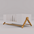 Micuna Swing CM-1932: Stylish Teen Bed 3D model small image 1
