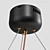 Sleek 9-Light Lampatron Spoor Pendant 3D model small image 4