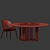 Visionnaire Kylo Dining Set: Stylish & Functional 3D model small image 5