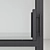 Sleek Aluminum Door for Stunning Renders 3D model small image 3