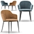 Elegant Ergo Chair 3D model small image 2
